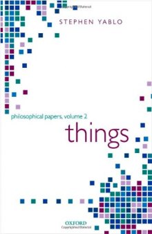 Things: Papers on Objects, Events, and Properties