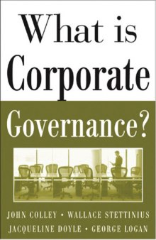 What Is Corporate Governance?   