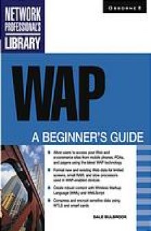 WAP : a beginner's guide