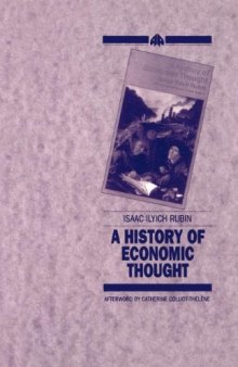 History of Economic Thought  