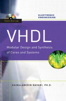 VHDL modular design and synthesis of cores and systems