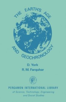 The Earth's Age and Geochronology
