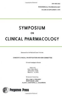 Symposium on Clinical Pharmacology. Biochemical Pharmacology