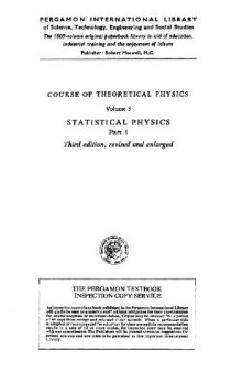 Statistical physics