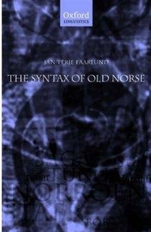 The syntax of old norse
