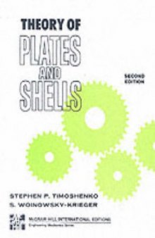 Theory of Plates and Shells (McGraw-Hill Classic Textbook Reissue Series) Second Edition