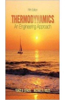 Thermodynamics: an engineering approach