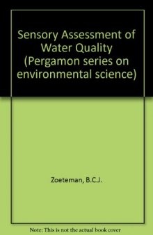 Sensory Assessment of Water Quality