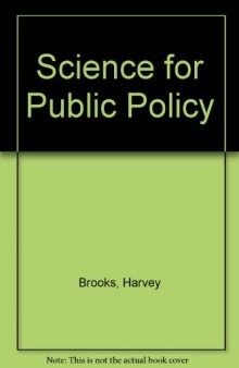 Science for Public Policy