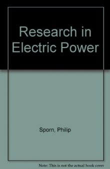 Research in Electric Power