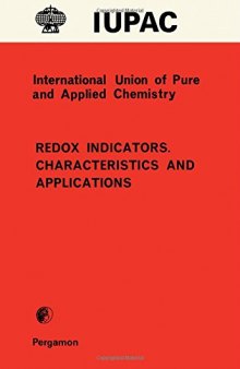 Redox Indicators. Characteristics and Applications