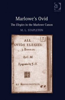 Marlowe's Ovid: The Elegies in the Marlowe Canon