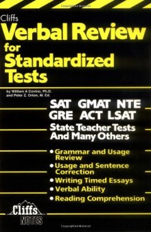 Verbal Review for Standardized Tests