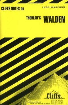Thoreau's Walden (Cliffs Notes)