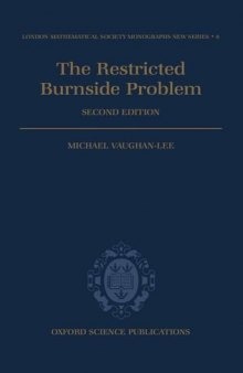 The Restricted Burnside Problem