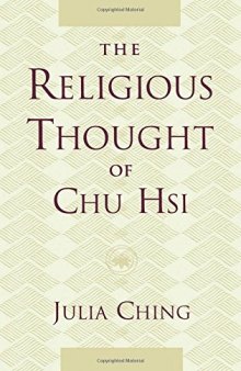 The Religious Thought of Chu Hsi