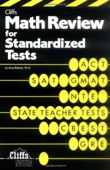 Math Review For Standardized Tests (1st edition)