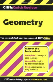 Geometry. Cliffs Quick Review