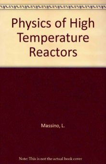 Physics of High-Temperature Reactors