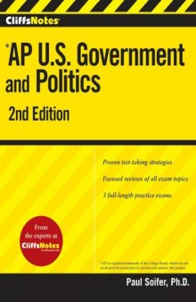 CliffsNotes AP U.S. Government and Politics 