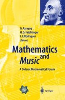 Mathematics and Music : A Diderot Mathematical Forum