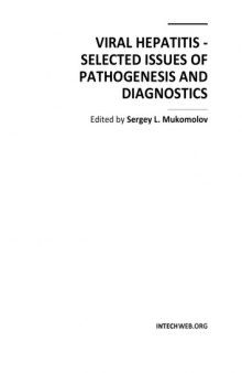 Viral Hepatitis - Sel. Issues of Pathogenesis, Diagnostics