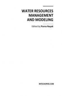 Water resources management and modeling