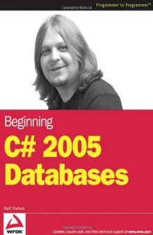 Beginning C# 2005 Databases