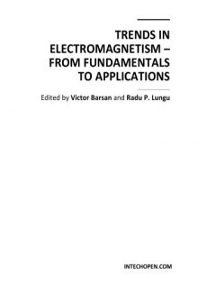 Trends in electromagnetism - from fundamentals to applications