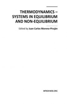 Thermodynamics : systems in equilibrium and non-equilibrium