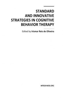 Standard and Innovative Strats. in Cognitive Behav. Therapy