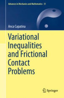 Variational Inequalities and Frictional Contact Problems