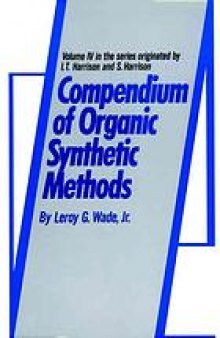 Compendium of Organic Synthetic Methods -Volume 7
