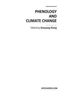 Phenology and Climate Change