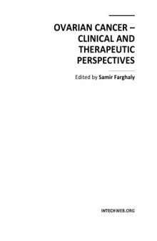 Ovarian cancer : clinical and therapeutic perspectives