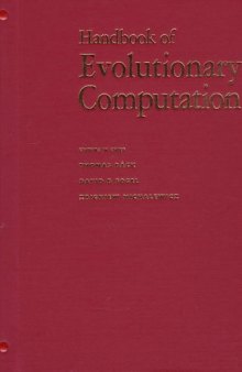 Handbook of Evolutionary Computation (Computational Intelligence Library)