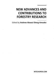New Advs., Contribs. to Forestry Research