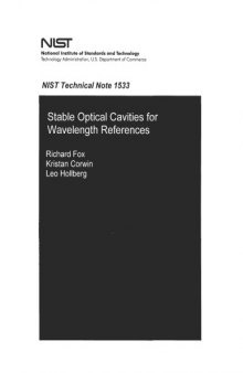 Stable Optical Cavities for Wavelength References