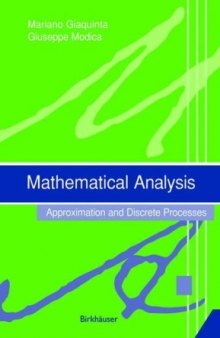 Mathematical analysis: Approximation and discrete processes