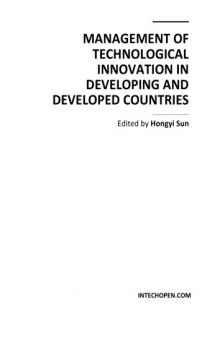 Management of Technological Innov. in Developing, Developed Countries