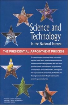 Science and Technology in the National Interest (Compass Series)