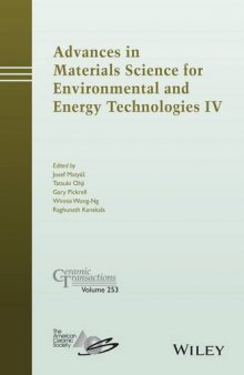 Advances in materials science for environmental and energy technologies III