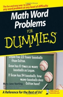 Math word problems for dummies