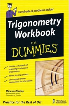 Trigonometry Workbook For Dummies 