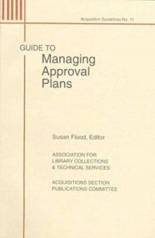 Guide to managing approval plans