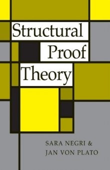 Structural proof theory