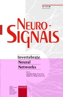 Invertebrate Neural Networks, Volume 13