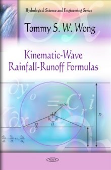 Kinematic-Wave Rainfall-Runoff Formulas  