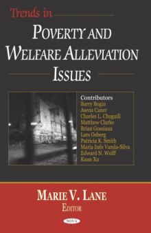 Trends in Poverty And Welfare Alleviation Issues