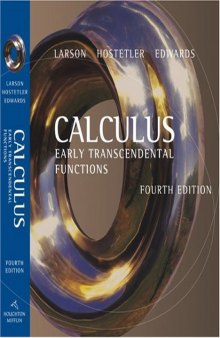 Calculus: early transcendental functions, Fourth Edition